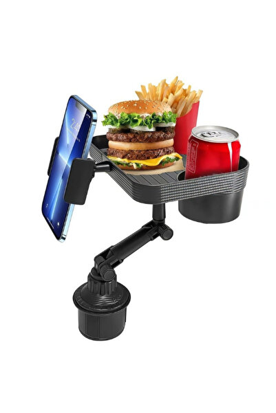 Primo Denx 2-in-1 Multi-Purpose Tray - Food Tray + Phone Holder - Smart and D...