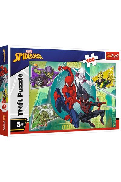 Trefl Puzzle 100 marvel spiderman masca lui spiderman