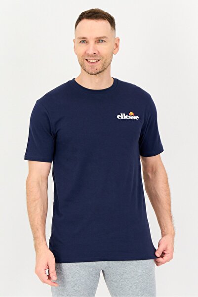 Ellesse Men Sportswear Fit Short Sleeve Outdoor T-Shirt, Navy