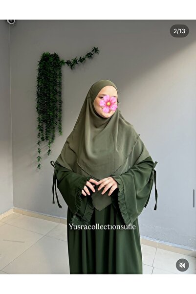 Yüsra Collection Ravda Dress and Short Sufle Set of 2