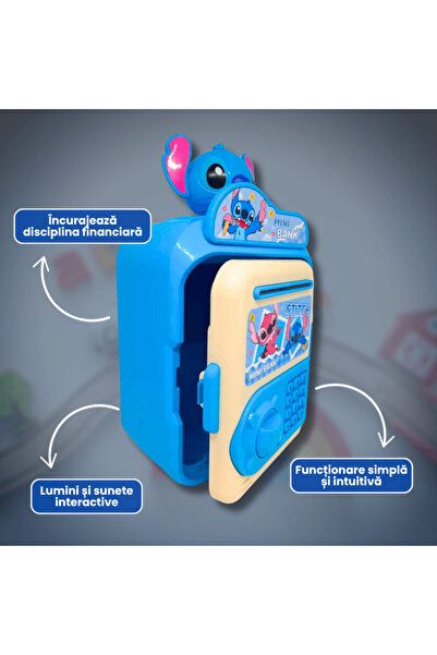 OferteTop Electronic Piggy Bank for Kids with Lights, Sounds