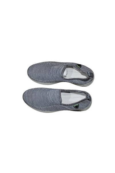 WDA Unisex Slip-On Knit Walking Shoes – Lightweight Breathable Comfort Sneakers (Grey)