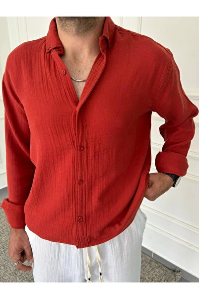 Beylerce Washable Muslin Fabric Shirt