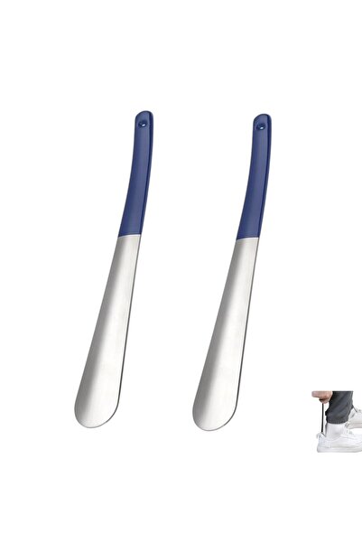 OEM Χαλύβδινο καλαπόδι μήκους 32 cm - 2 τεμάχια, μπλε λαβή από σιλικόνη