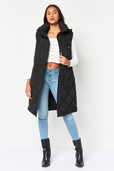 Bcbgeneration Women Quilted Puffer Jacket, Black