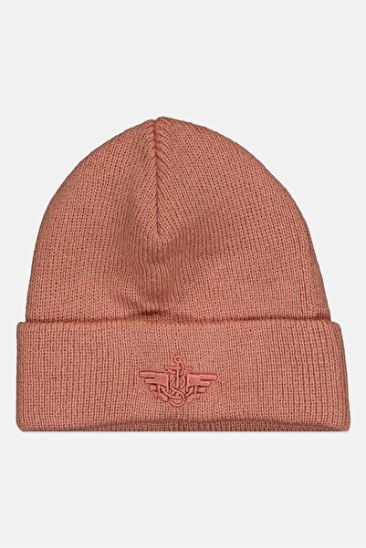 Dockers Men Textured Beanie, Pink