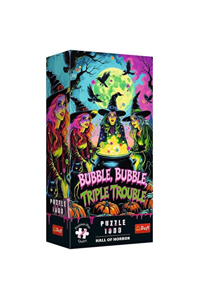 Trefl Puzzle 1000 premium plus witch's hall of horror