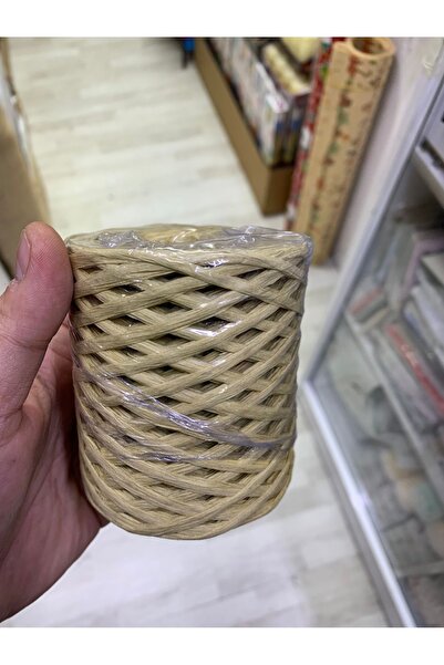 Rengarenk tuhafiye ve hobi Natura Raffia Rafya Şapka Çanta Kağıt İp 100 gr