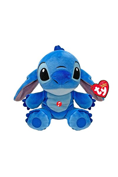 TY Plus 15cm beanie babies disney lilo stitch albastru cu sunet