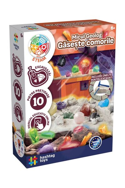 Hashtag Toys LITTLE GEOLOGIST FINDS THE TREASURES SET