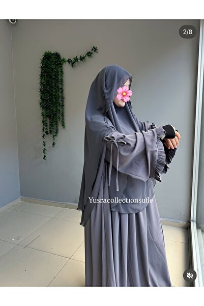 Yüsra Collection Ravda Dress and Shaded Soufflé Set of 2