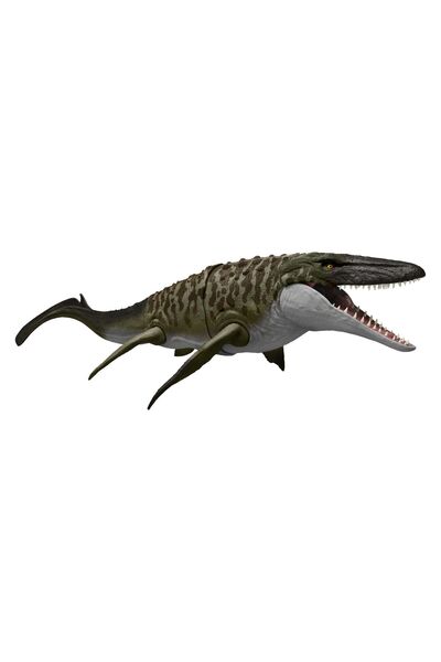 mattel Jurassic World Rebirth Bite N Blast Mosasaurus Interactive Dinosaur with Movements and Special Function 50