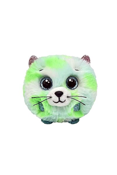 TY Plus 8cm beanie balls evie pisica verde