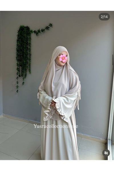 Yüsra Collection Ravda Dress and Shaded Soufflé Set of 2