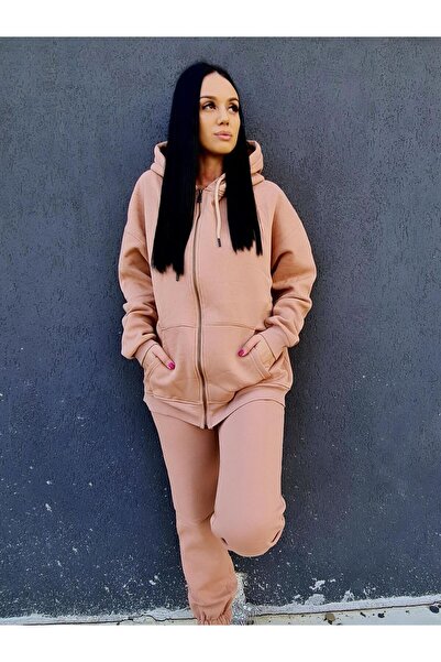MODALİST Cream cotton padded tracksuit