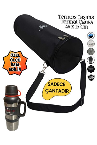 SEVBAGS BÜYÜK BOY TERMOS TAŞIMA ÇANTASI TERMAL FOLYOLU
