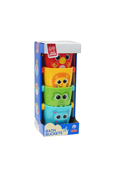 Little Learner Bath buckets - Happy animals