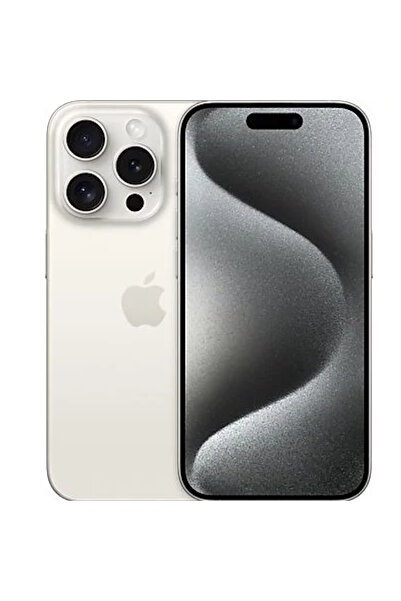 Apple Yenilenmiş iPhone 15 Pro 128 GB Beyaz Titanyum - B Kalite