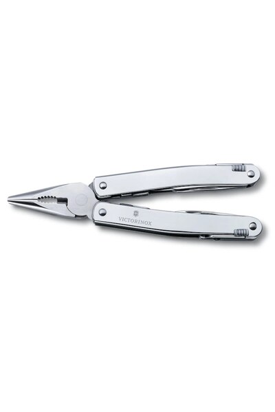 Victorinox multifunctional pliers 3.0224.L Swiss Tool Spirit X, sheath included, silver