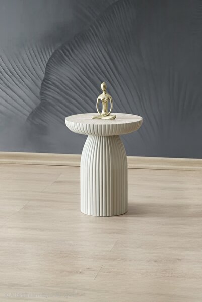 MYDECO TEKLİ BOHEM SEHPA & MANTAR SEHPA & ZİGON SEHPA & AYTAŞI - TRAVERTEN SUNTA