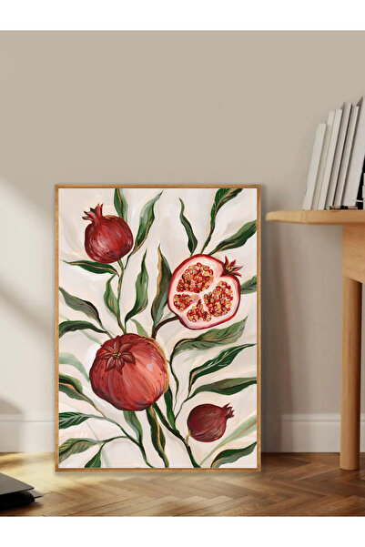 Tuba Decor Tablo dintr-o singură bucată cu rame din lemn pentru sufragerie, s...