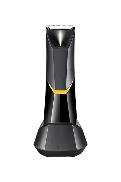 Generic Professional Body Hair Trimmer KM-3208 Black/Yellow