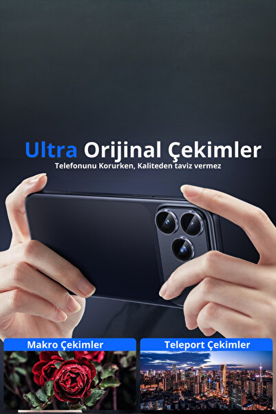 Evax iPhone 17 Pro Compatible 3m Full Coverage Water Dust Proof Metal Sheet Glass Camera Lens Protector