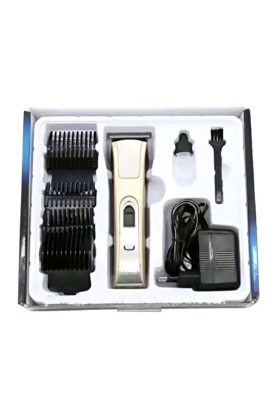 Generic KM-5017 Rechargeable Hair Trimmer Gold/Black