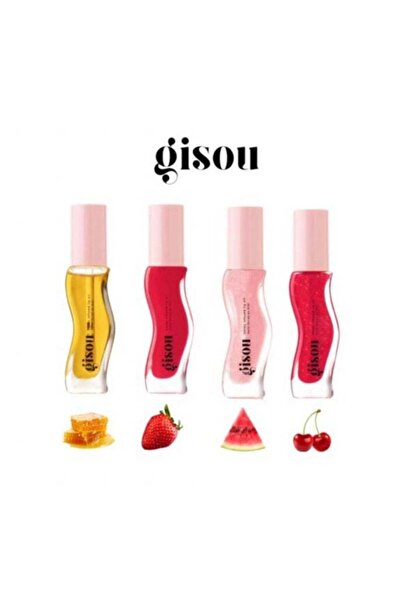 gisou زيت الشفاه المرطب وملمع الشفاه - جوز الهند فروست