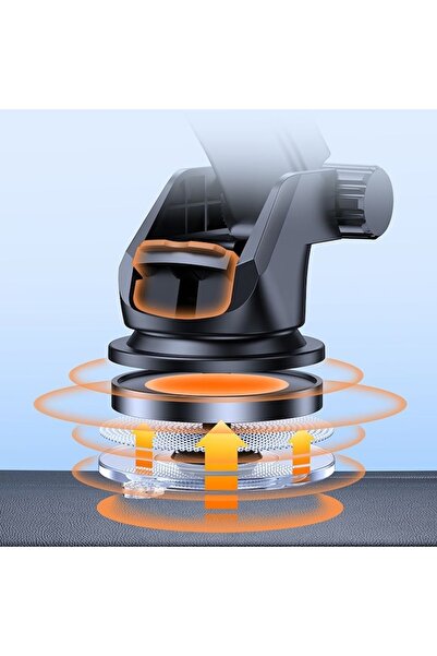 Joyroom JR-ZS283 Dashboard Car Mount, 360° Rotation, Black