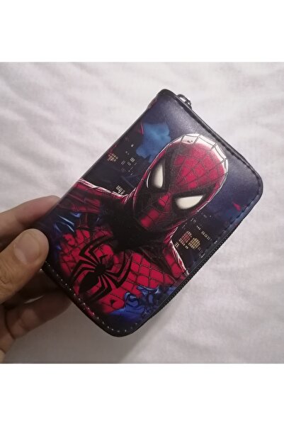 OWLBAG COMPANY Owl Bag Spider Man Spider New Patterned Design Faux Leather Wallet