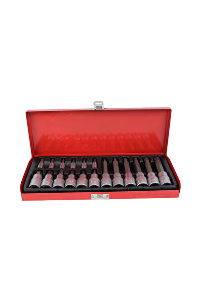 Lawazim Torx Spline Socket Bit Set 18pc Impact Ready