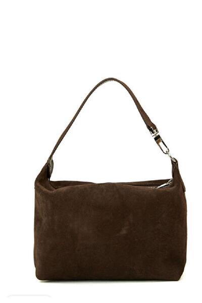 Özay butik Süet Kumaş Omuz Çantası – Ekstra Uzatma Askılı, Şık ve Minimal Tasarım