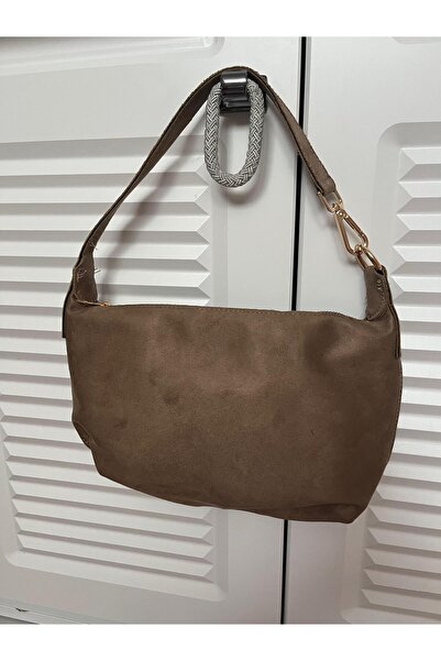 Özay butik Suede Fabric Shoulder Bag – Stylish and Minimal Design with Extra ...