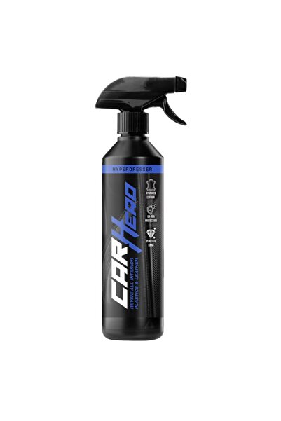 Car Hero Hyper Dresser CarHero Plastic, Leather and Rubber Regeneration Solution, Professional, 500ml