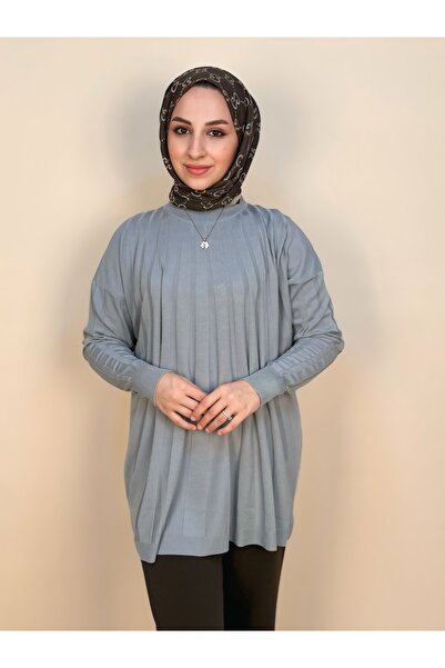 luazul Mercerized Knitwear Tunic