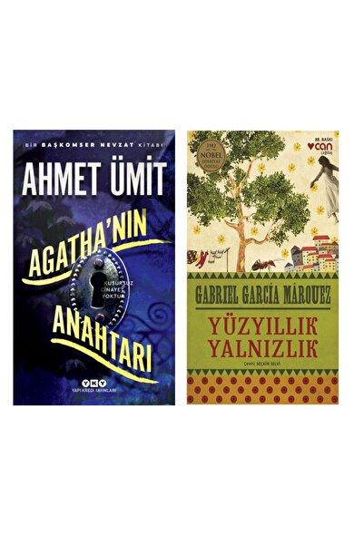 Yapı Kredi Yayınları Agatha’nın Anahtarı Ahmet Ümit - Yüzyıllık Yalnızlık Gab...