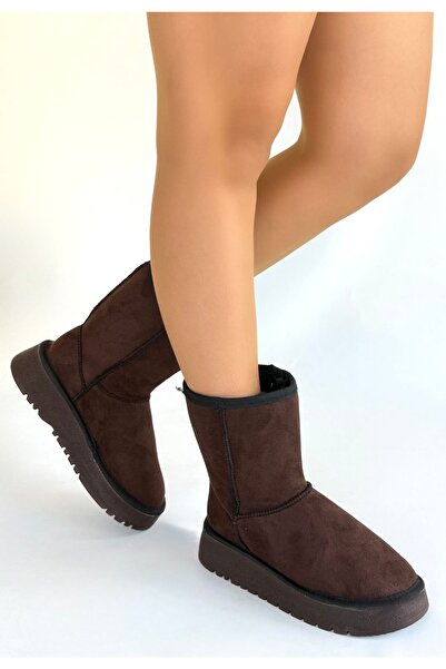 Kanonik Education Sophia Brown Suede Boots