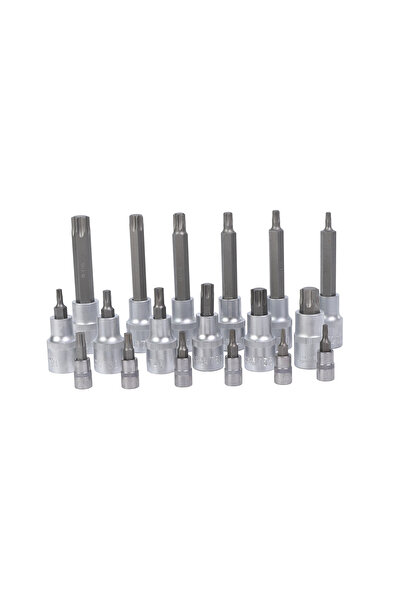 Lawazim Torx Spline Socket Bit Set 18pc Impact Ready
