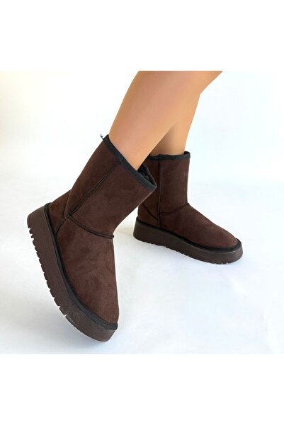 Kanonik Education Sophia Brown Suede Boots