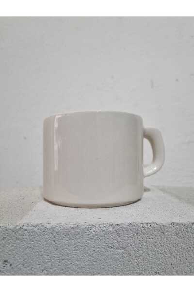 ÖZLEMKAYMAZ Ceramic Autumn Themed Single Person Tea and Coffee Cup 475 Ml. 11X7 cm