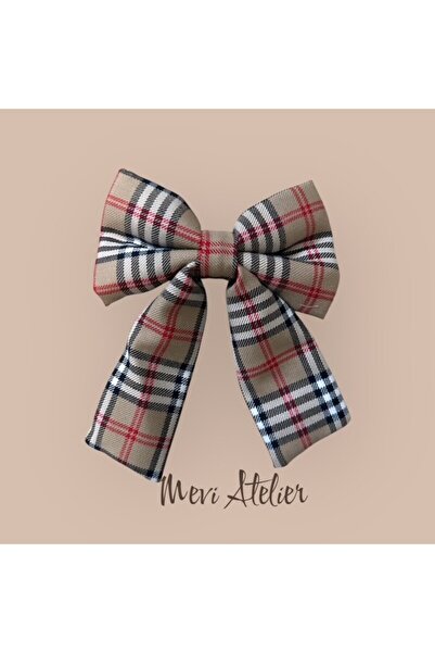 Mevi Atelier منقوشة القوس مشبك