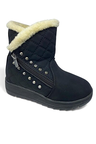 Desimod Girl's Comfortable Daily Boots with Fur Inside