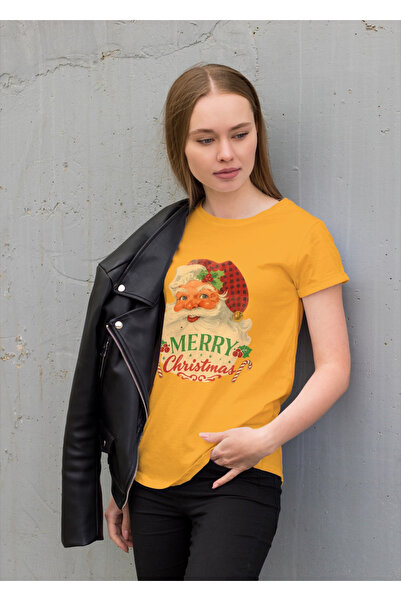 MVRDAR Tricou de Craciun unisex din 100% bumbac pentru femei si barbati
