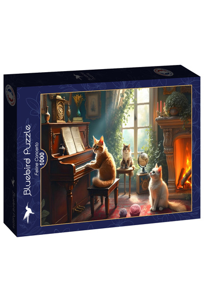 Bluebird Puzzle – Concert felin 1000 de piese