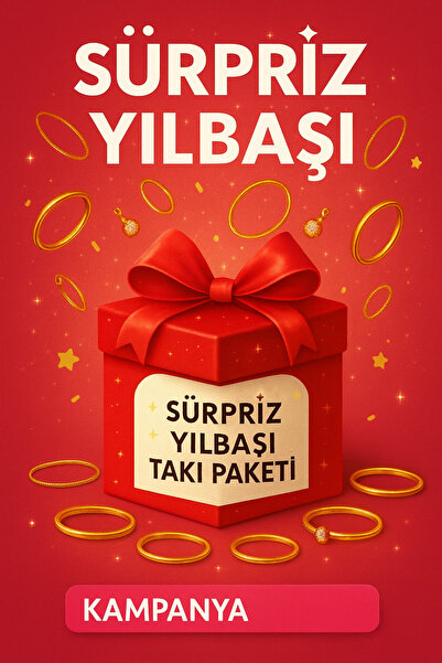 Marka Tasarim SÜRPRİZ TAKI YILBAŞI PAKETİ (3 ADET)