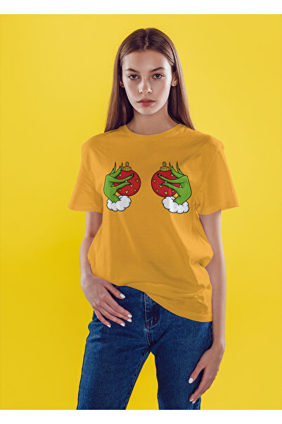 MVRDAR Tricou de Craciun unisex din 100% bumbac pentru femei si barbati
