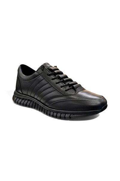 MİRATERLİK ORTOPEDİK TERLİK VE AYAKKABI Men's Genuine Leather Sports Shoes Orthopedic Sole Comfortable Fit Casual Shoes
