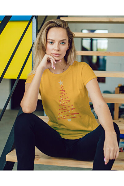 MVRDAR Tricou de Craciun unisex din 100% bumbac pentru femei si barbati