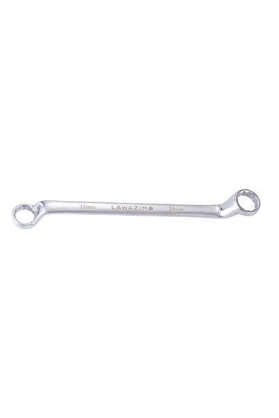 Lawazim Double Ring Spanner 22x24mm Offset Wrench